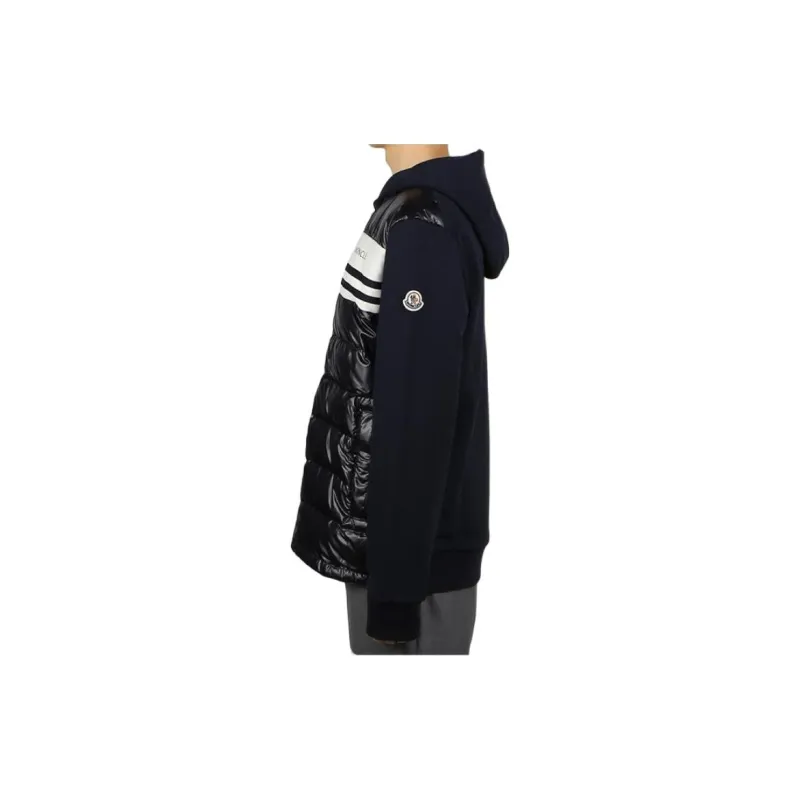 Moncler Panelled Padded Cotton Jacket-2