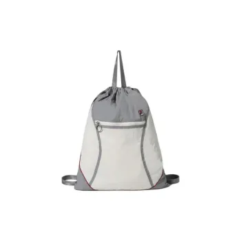 FILA Nylon Backpack Regular Unisex Gray