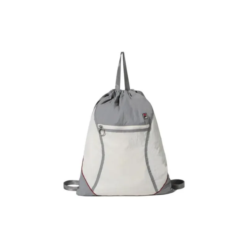 FILA Nylon Backpack Regular Unisex Gray-0