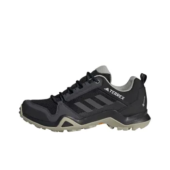 Adidas Terrex AX3 Anti-Slip Wear-Resistant Low-Top Trekking Shoes Women's Black Gray Color