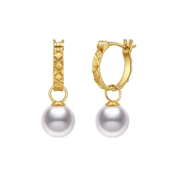 ME LUXE Saltwater Pearl Earrings Women's