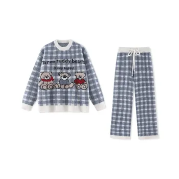 Beast's Secret Pajama Set Women's Blue