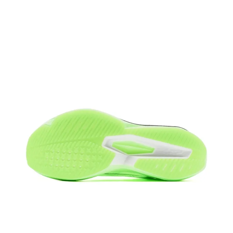 XTEP One piece Molded 2nd Generation Running Shoes Men Low Top Fluorescent Lime Green/Black-6