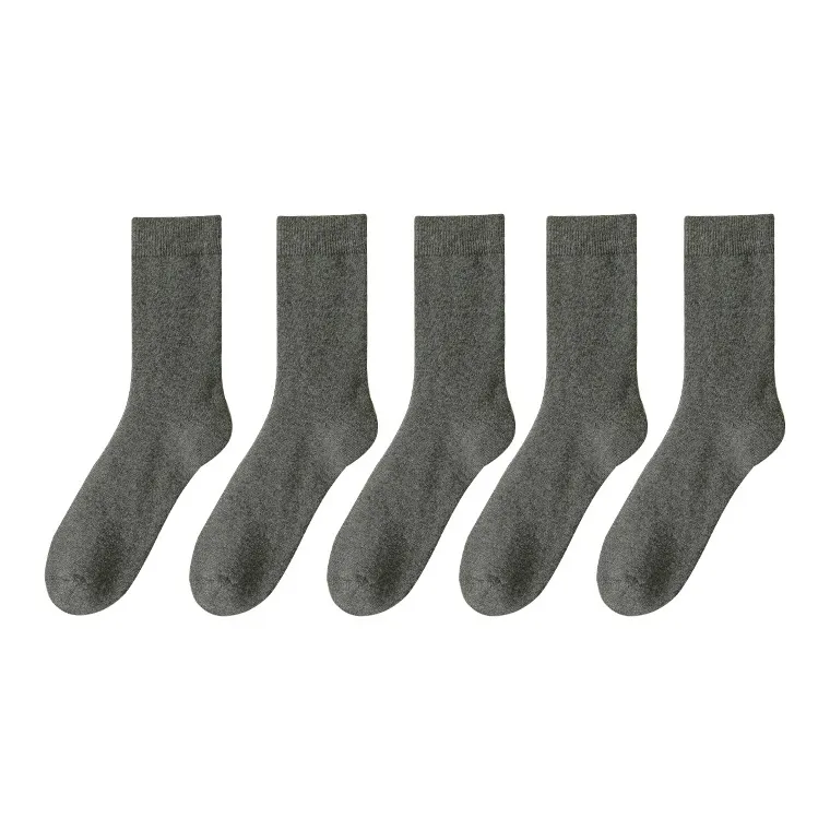 MIIOW Mid Calf Socks Men's 5 Pack-17