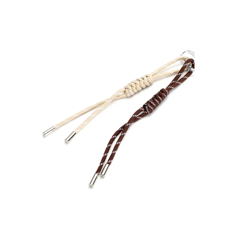 JELLYTOYBOY Zinc Alloy With Artificial Leather And Fabric Recombined Pendant Bag Accessories Unisex White-5
