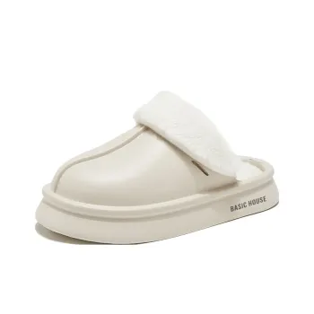 BASIC HOUSE EVA Abrasion-Resistant Slip-Resistant Wrap-toe Slippers Women's