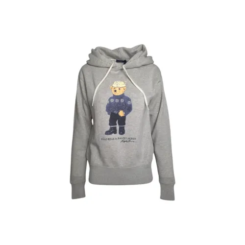 Ralph Lauren Polo Bear Printed Drawstring Hoodie