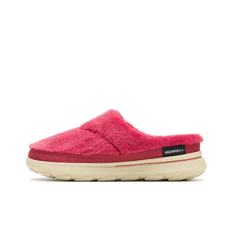 MERRELL Hut Moc 2 Abrasion Resistant Slip Resistant Wrap toe Slippers Men's Red-0