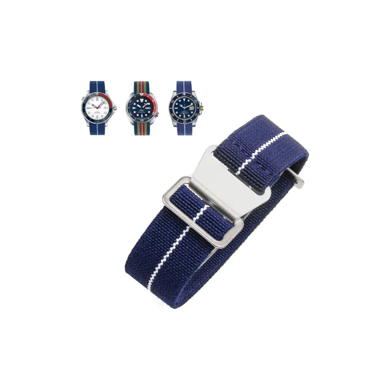 MSSM Watch Band Apple Compatibility Nylon Material-5