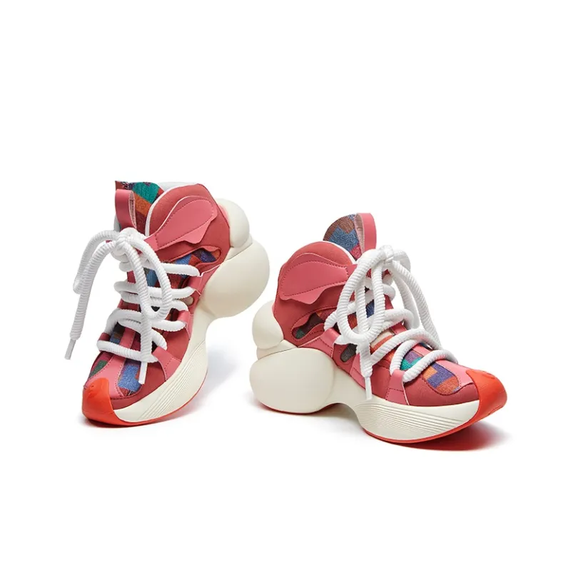 U.IN Bilbao High Top Chunky Sneakers Women's-24