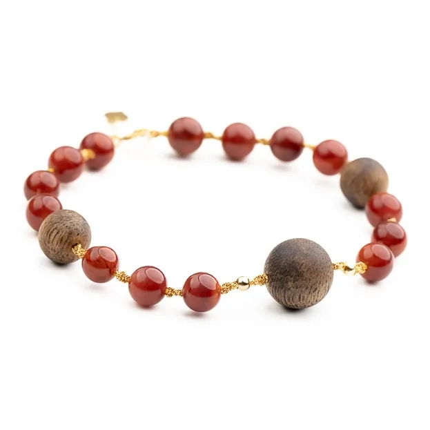 Xianyuan Southern Red Agate Bracelets Unisex-0