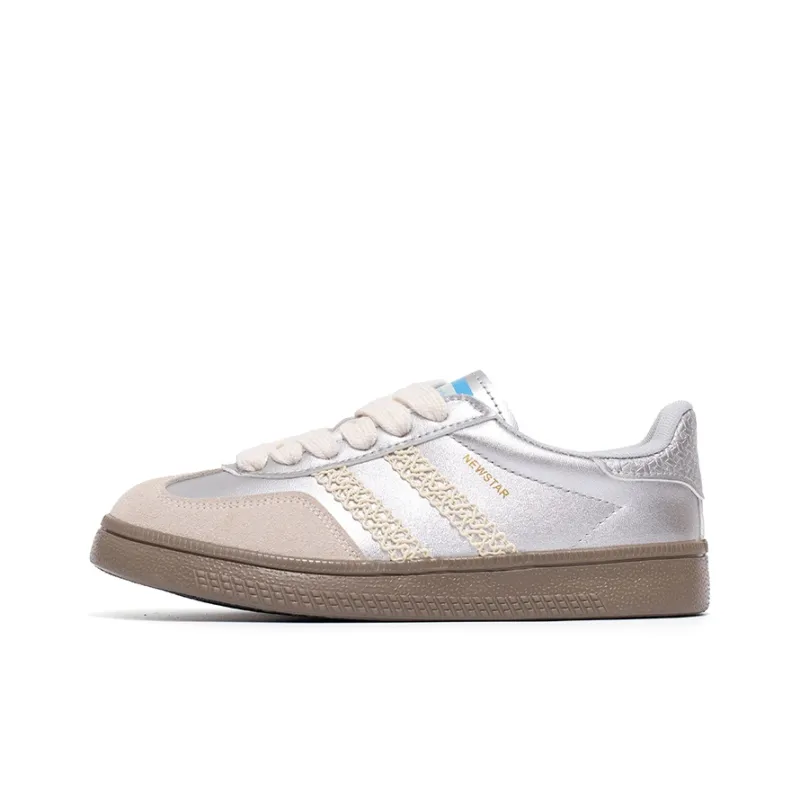 La Chapelle Anti Slip Wear Resistant Low Top Skateboard Shoes Women's-36