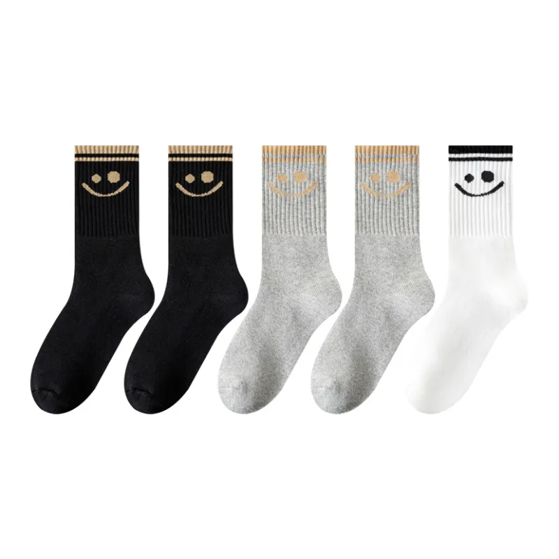 MIIOW Trend Party Series Mid Calf Socks Unisex 5 Pack-13