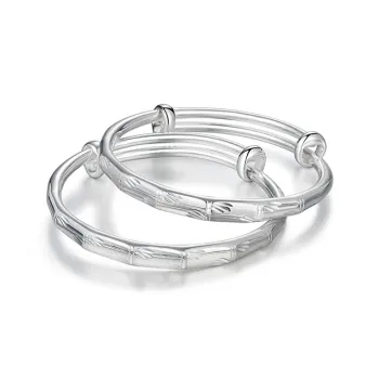 A Thousand Pieces Of Silver 999 Fine Silver Bangles Kids'