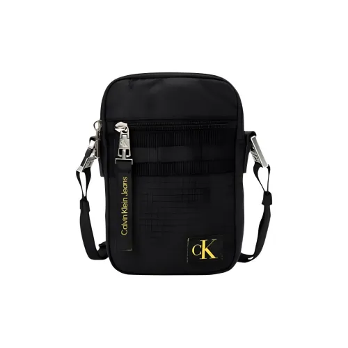 CALVIN KLEIN Fabric Shoulder Bag Crossbody Bag Regular Men's Black