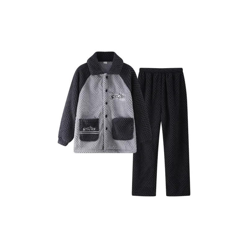 OUSHIBO Pajama Set Men's Image Color-0