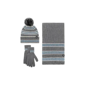 Yamaichi Maru 52% Acrylic 28% Nylon 20% Polyester Beanies Unisex Gray