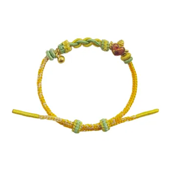 WANBAOYUANZHUBAO Heart Wishing Bottle Plus Size 999 Solid Gold Fixed Price Gold Bracelet Women's