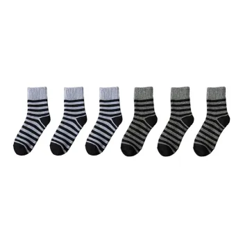 Cotton Gene Mid Calf Socks Men's Combo Set