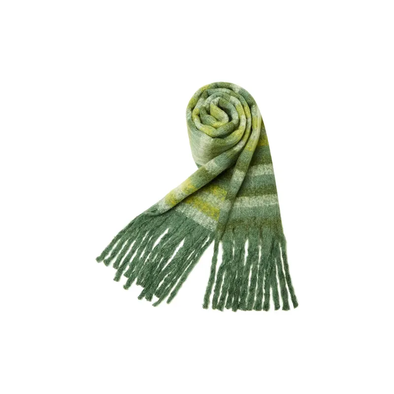 MITHAOL KUSC Polyester Knit Scarves Women's-0