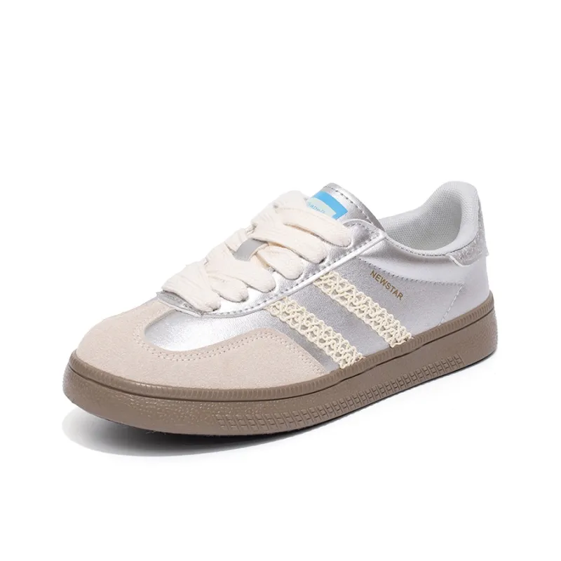La Chapelle Anti Slip Wear Resistant Low Top Skateboard Shoes Women's-37