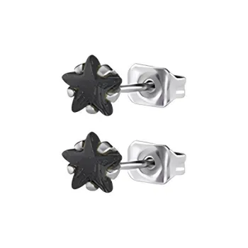 VERENA REINE Titanium Steel Stud Earrings Unisex