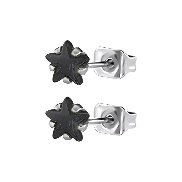 VERENA REINE Titanium Steel Stud Earrings Unisex-5