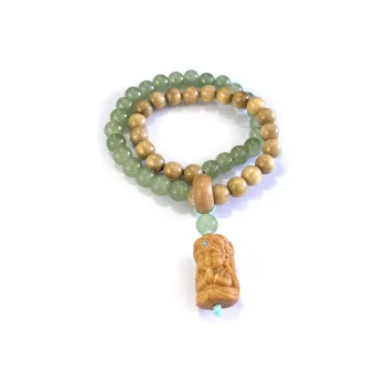 Jinghua Record Milky Agarwood Wooden Bracelets Unisex