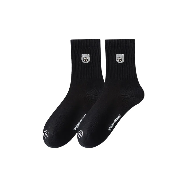 FUGEER Mid-Calf Socks Men's 1 Pack-3