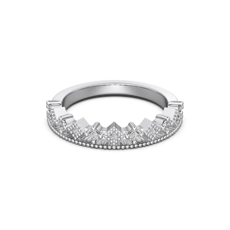 KAILEIFU S925 Silver Rings Unisex Silver-3