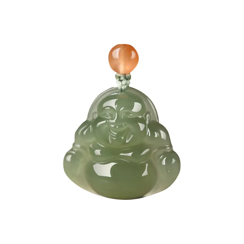 Renyu Jewelry Hetian Jade Pendants Green Jade Women's-0