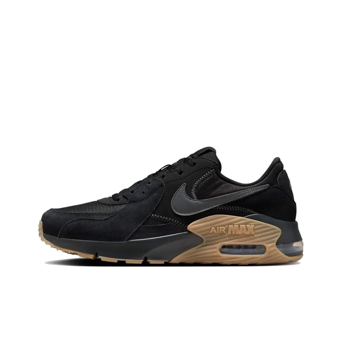 nike air max excee black and white