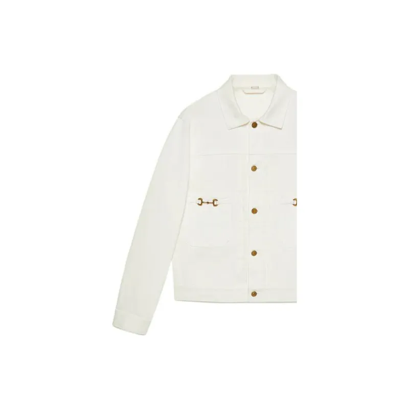 GUCCI SS22 Denim Jacket Men's White-3