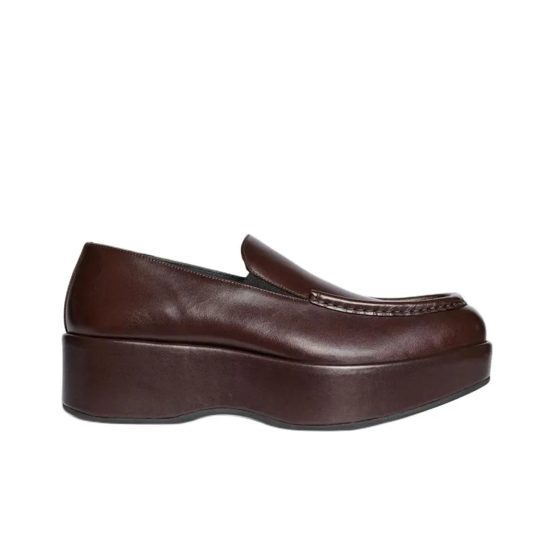ZARA Loafers Men Brown-1