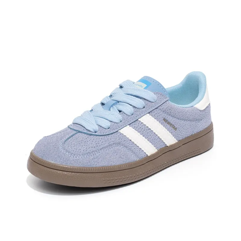 La Chapelle Anti Slip Wear Resistant Low Top Skateboard Shoes Women's-16