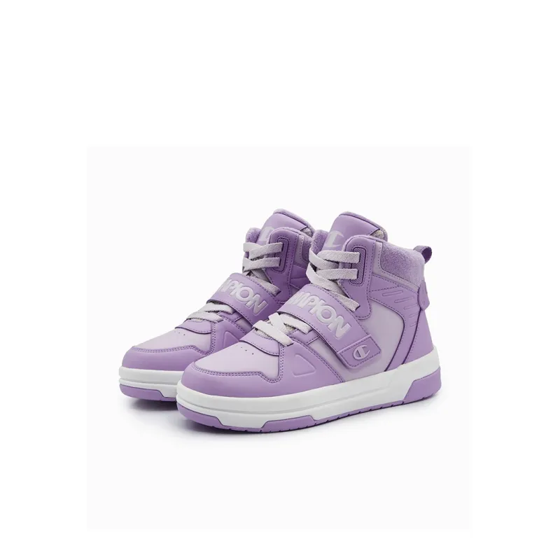 Champion Kids Anti Kick Cushioning Thermal High Top Kids' Skateboarding Shoes Purple Kids'-1