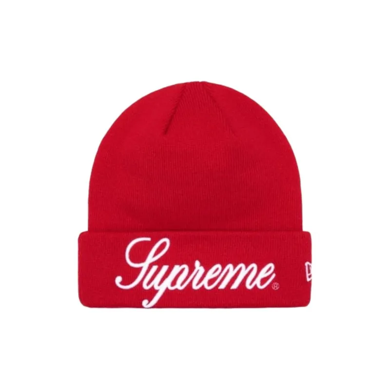 Supreme New Era Script Beanie-12