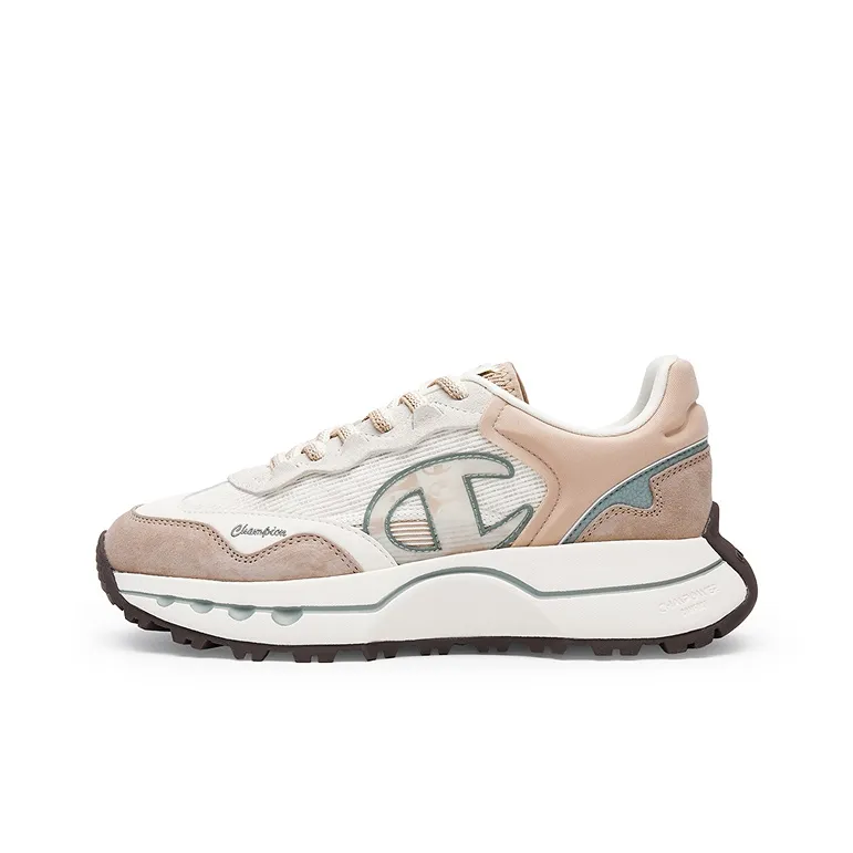 Champion Low-Top Running Shoes Women's Light Gray Umber/Milk White-0