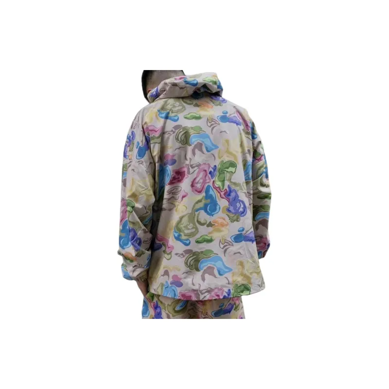 Bape Art Camo Lightweight Hoodie Jacket-4