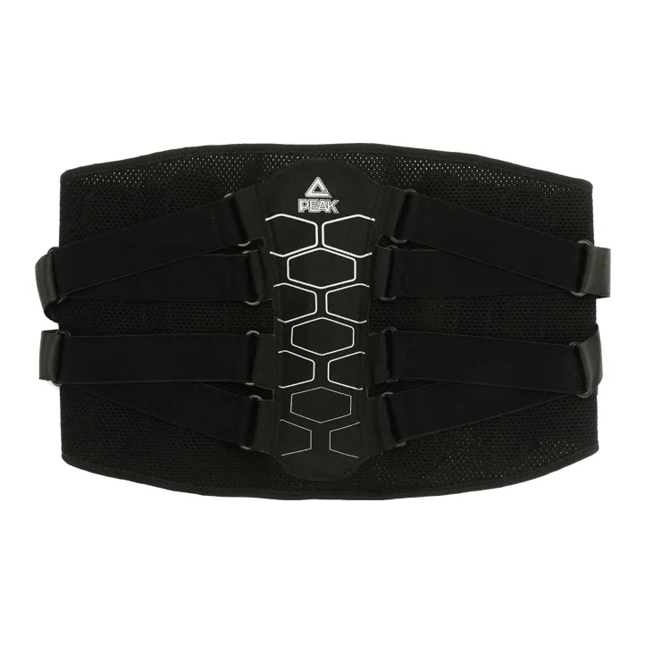 PEAK Back Support Braces Fitness Protective Compression Black Polyester Elastane Unisex-7