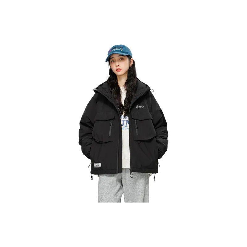 Jeep Down Jacket Unisex Flare Night Black-2
