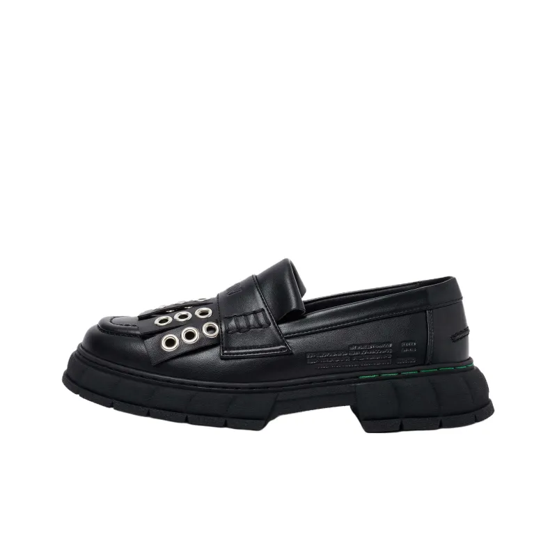VIRÓN Progres II Loafers Unisex Black-0