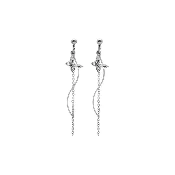 QIANFANGDAHUANGYE S925 Silver Stud Earrings Women's