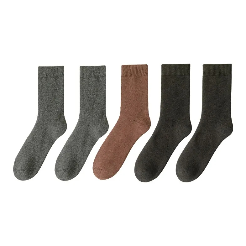 MIIOW Mid Calf Socks Men's 5 Pack-8