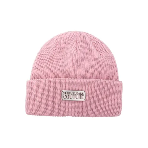 VERSACE JEANS COUTURE Ribbed knit Beanie Hat