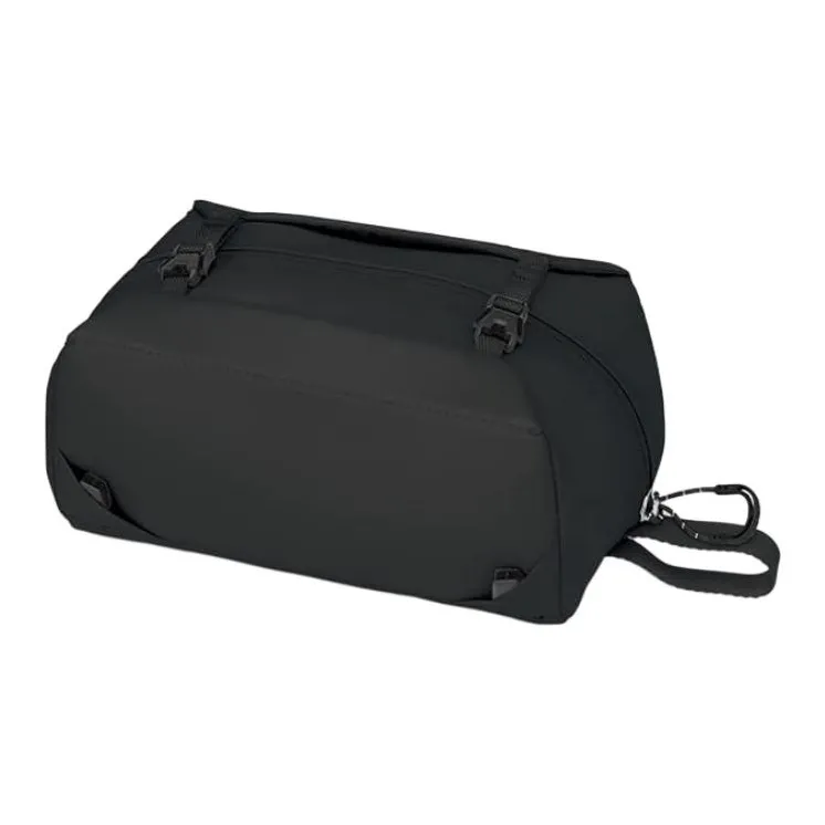 OSPREY Recycled Polyester Toiletry Bag, Makeup Bag Regular Unisex Black-2