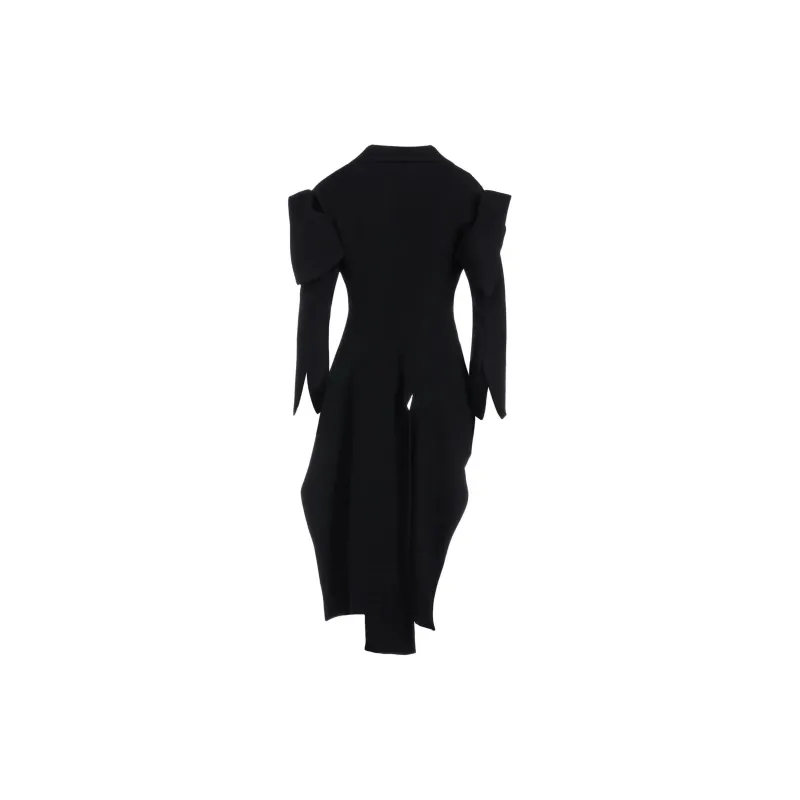 Yohji Yamamoto Draped Coat-1