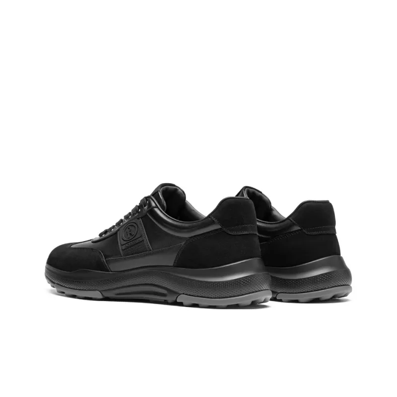 ROBERTA DI CAMERINO Height Increasing Low Top Casual Shoes Men's Black-3