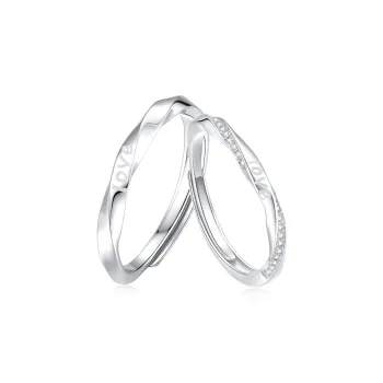 BTOE 925 Sterling Silver Rings Unisex