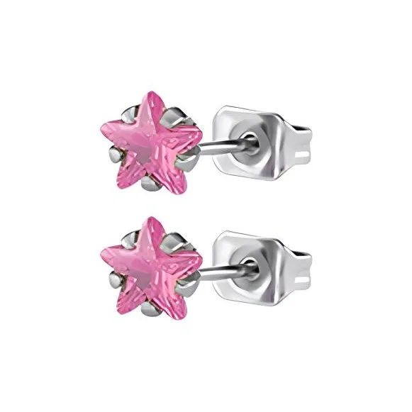 VERENA REINE Titanium Steel Stud Earrings Unisex-11